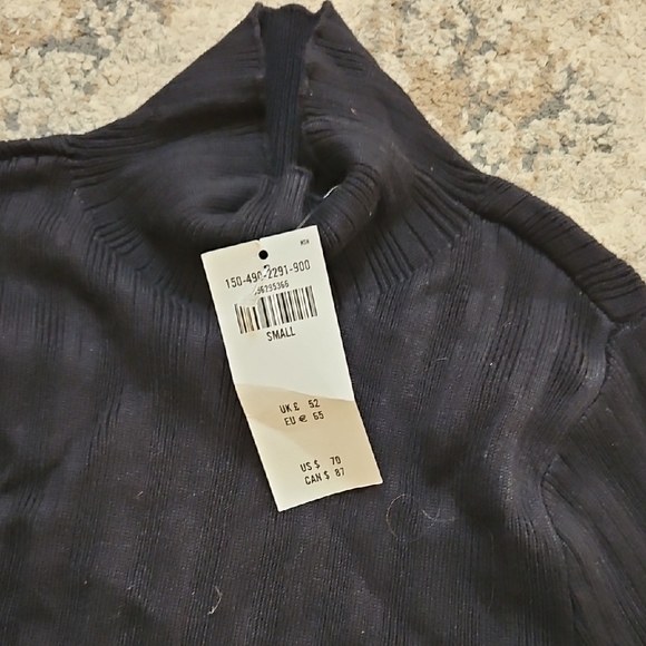 Chic Black Ribbed Bodysuit - Picture 2 of 3